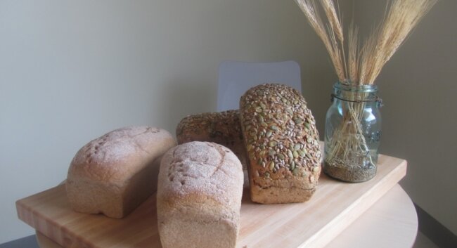 The Great Harvest loaves await