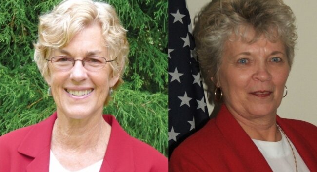 59th District, House of Delegates: Connie Brennan, Linda Wall. Not pictured: Matt Fariss.