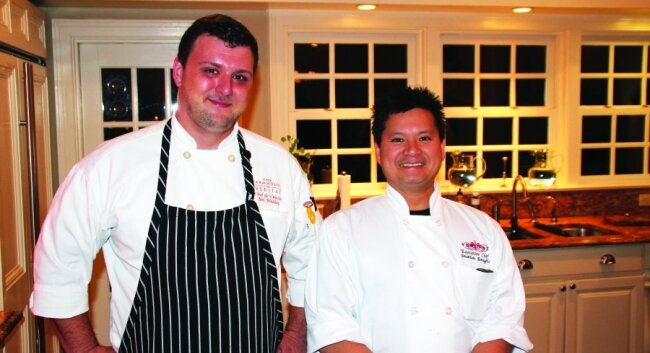 Chef Joel Walding and executive chef Jonathan Boroughs provide exquisite home cooking at the Farmhouse.