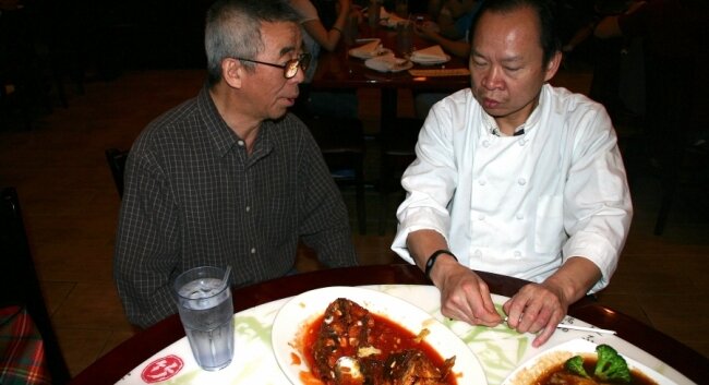 Gen Lee and Peter Chang brainstorm at their West Broad Street location near Richmond.