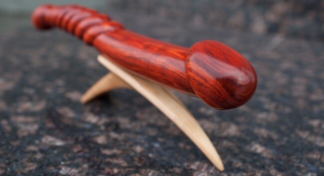 Local exotic wood working artist Matthew Merkle%2526#039;s creations are both beautiful and functional. See them at Firefish Gallery%2526#039;s SIN Show.