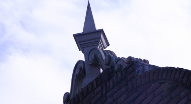 Cool spire on the Young Building.