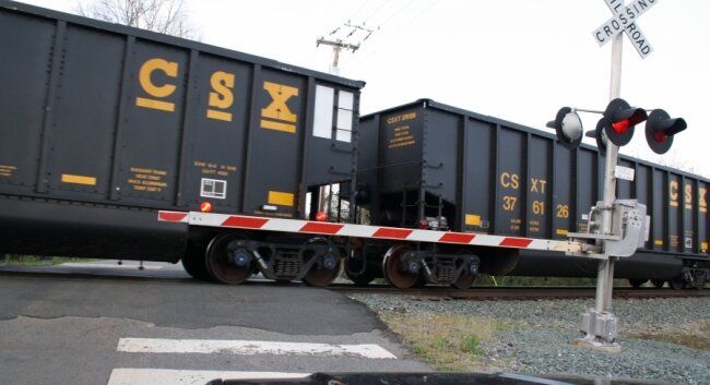 CSX has upgraded the coal cars that pass through Charlottesville.