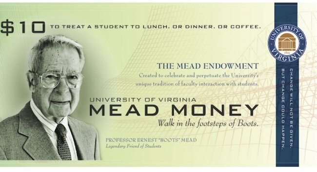 Mead%2526#039;s currency encourages faculty to break bread with students.