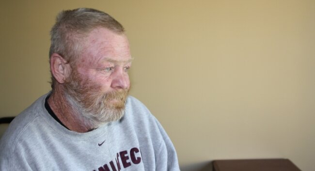 With countless public drunkenness arrests-- 104 in a single year, he says-- former bricklayer and cobbler James Fitzgerald had been homeless for two decades until moving in to The Crossings.