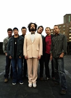 Adam Duritz, center, with Counting Crows. 
