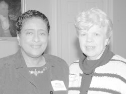 Marie Coles Baker, advisory board member, and PBS’s Carolyn Steinberg
