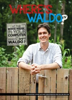 Waldo Jaquith at home in Albemarle County