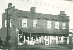 The Inge family, which included five children, lived above the grocery. Booker T. Washington stayed there once, during the time when blacks could not rent hotel rooms. It is now the site of West Main Restaurant.