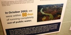 A recent exhibit by Charlottesville Tomorrow stoked fears of another 2002 by ignoring a post-drought analysis that showed the community actually had 136 days of water left in its reservoirs.