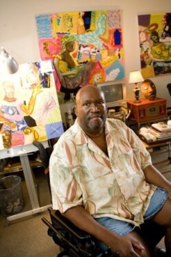 Four years after he was struck in a West Main crosswalk, artist Gerry Mitchell has died.