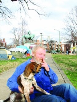 James Fitzgerald, 53: I got a thing against City Council,%2526quot; says Fitzgerald, who%2526#039;s been homeless for 20 years and believes %2526quot;people need to be able to stay where they want.%2526quot;