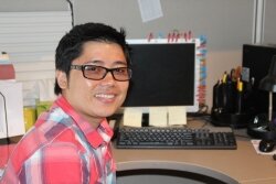 Nathan Keh, born and raised in a refugee camp, is now an IRC caseworker.