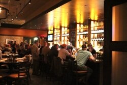 Sip a post-movie martini at the Burtons Grill bar. 