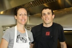 Chef Ashley East and husband Carter run Dinner at Home.