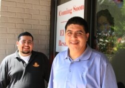 Brothers Jorge and Pablo Abalos-Lopez are set to transform a salon into an El Puerto%2526#039;s on the Downtown Mall.
