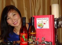 Eileen Park, owner of Palcha Products, with her %2526quot;Americanized Korean%2526quot; sauces.