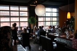 Tempo bustled on July 9, the first night of Restaurant Week.
