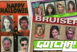Snarky mugshot groupings help separate Gotcha! from its competition. 