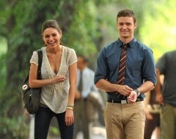 Mila Kunis and Justin Timberlake in %2526#039;Friends with Benefits.%2526#039;
