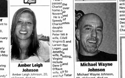 Amber Johnson and her father, Michael Johnson, died together November 10. 