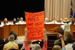 No one spoke up in favor of adding chloramines at the July 25 public hearing.