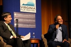UVA pundit Larry Sabato asked most of the questions.