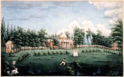 West Lawn Monticello, 19th Century, 1827.