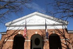 The Charlottesville Circuit Courthouse on High Street.