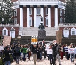 The hunger strike at UVA has drawn national attention.