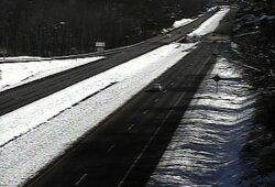 Snow is not blamed for the February 19 fatal crash on I-64.