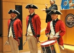The U.S. Army Old Guard Fife and Drum Corps came from Fort Myer to take part in a lengthy tradition.