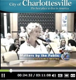 Pat Napoleon addresses City Council to say she can%2526#039;t understand one of its members. 