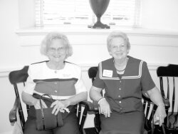 Margarette Smith and Donna Dick, of Winchester