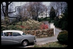 A view of the Rock Hill estate in the 1950s.