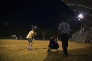mcintire park softball players game